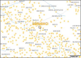 map of (( Ðorđevići ))