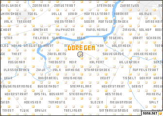 map of Doregem