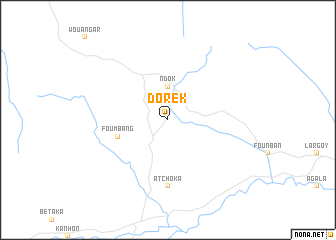 map of Dorek