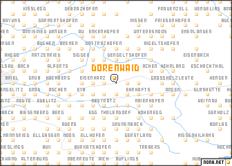 map of Dorenwaid