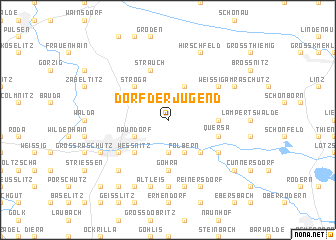 map of Dorf der Jugend