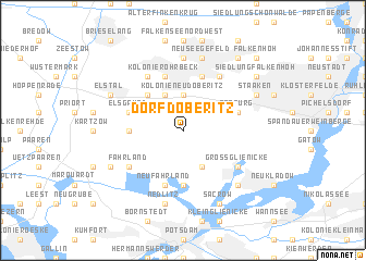 map of Dorf Döberitz