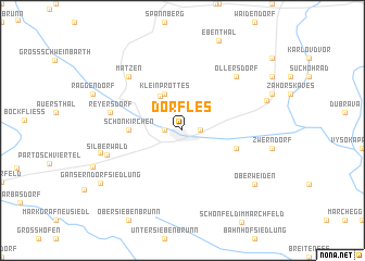 map of Dörfles