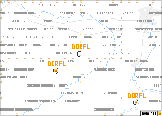 map of Dörfl