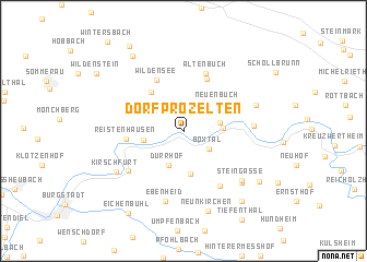 map of Dorfprozelten