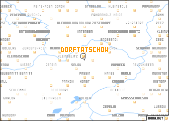 map of Dorf Tatschow