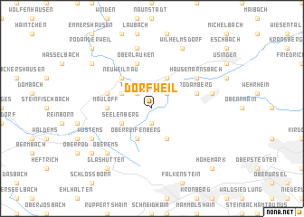 map of Dorfweil