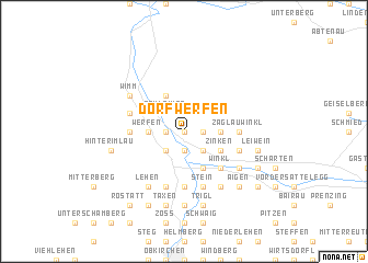 map of Dorfwerfen