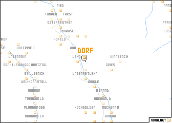 map of Dorf