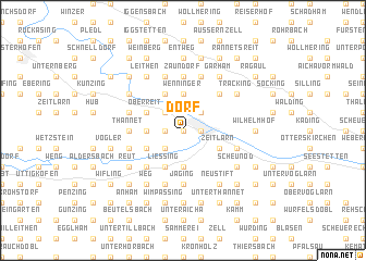 map of Dorf