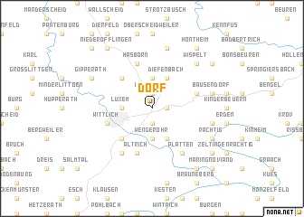 map of Dorf