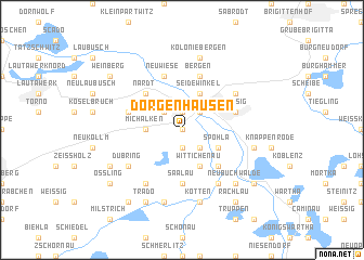 map of Dörgenhausen