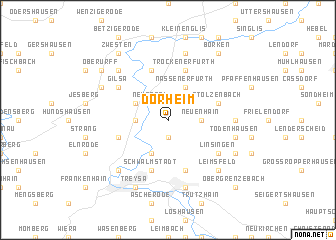 map of Dorheim