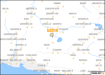 map of Doria