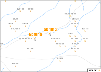 map of Doring