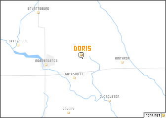 map of Doris