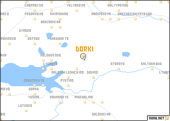 map of Dorki