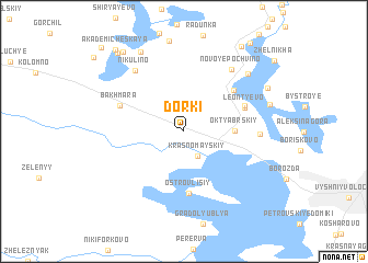 map of Dorki