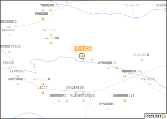 map of Dorki