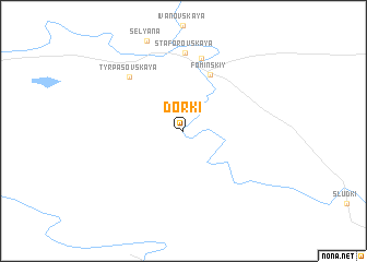 map of Dorki