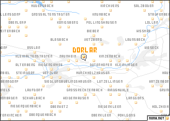 map of Dorlar