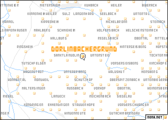 map of Dörlinbachergrund