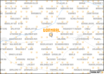 map of Dormaal