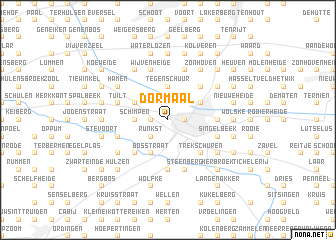 map of Dormaal
