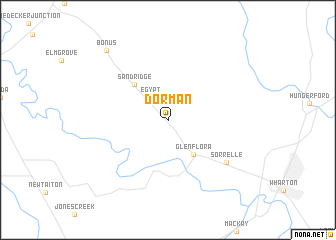map of Dorman