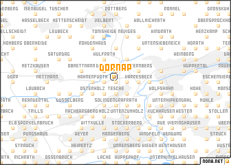 map of Dornap