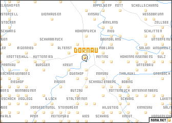 map of Dornau