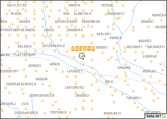 map of Dornau