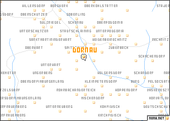 map of Dornau