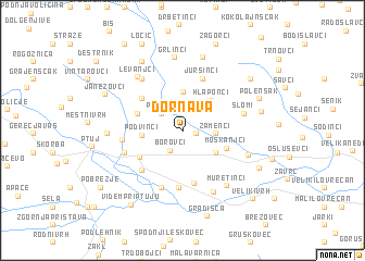 map of Dornava