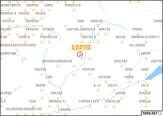 map of Dorna