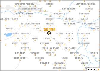 map of Dorna