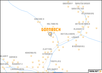 map of Dornbach