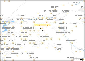 map of Dörnberg