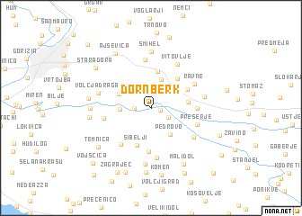 map of Dornberk