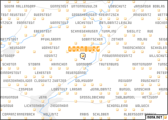 map of Dornburg