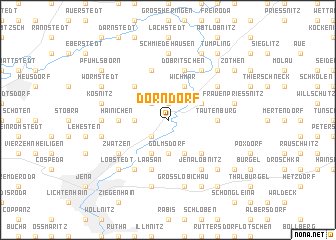 map of Dorndorf