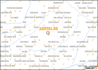 map of Dornelas