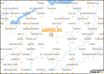 map of Dornelas