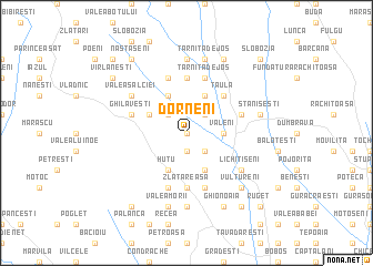 map of Dorneni