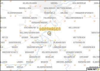 map of Dörnhagen