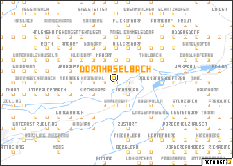 map of Dornhaselbach