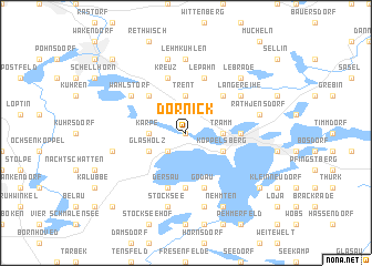 map of Dörnick