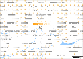 map of Dornitzen