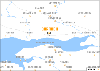 map of Dornock