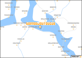 map of Dorno Djoutougué